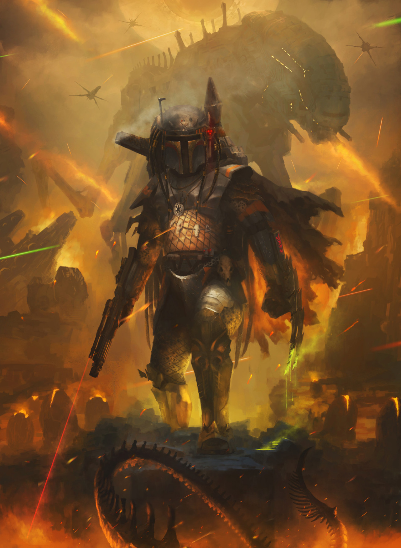 Rise of Fett the Predator by Rostyslav Zagornov