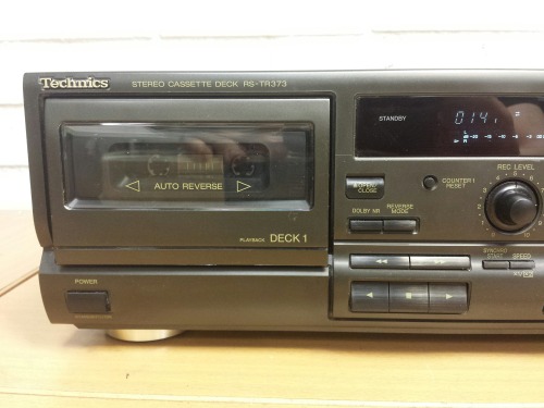 Technics RS-TR373 Stereo Double Cassette Deck, 1994