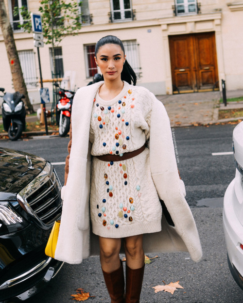 snappedbybenjaminkwan:  Heart Evangelista at Loewe SS 2020 Paris Snapped by Benjamin KwanParis Fashion Week   