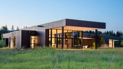 homeworlddesign: Confluence House Conceived as a Getaway for Family and Friends