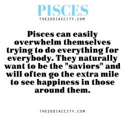 zodiaccity:  Pisces Zodiac facts — Pisces