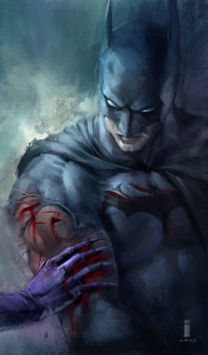 comicsbeforecandy:  Batman by ivangod 