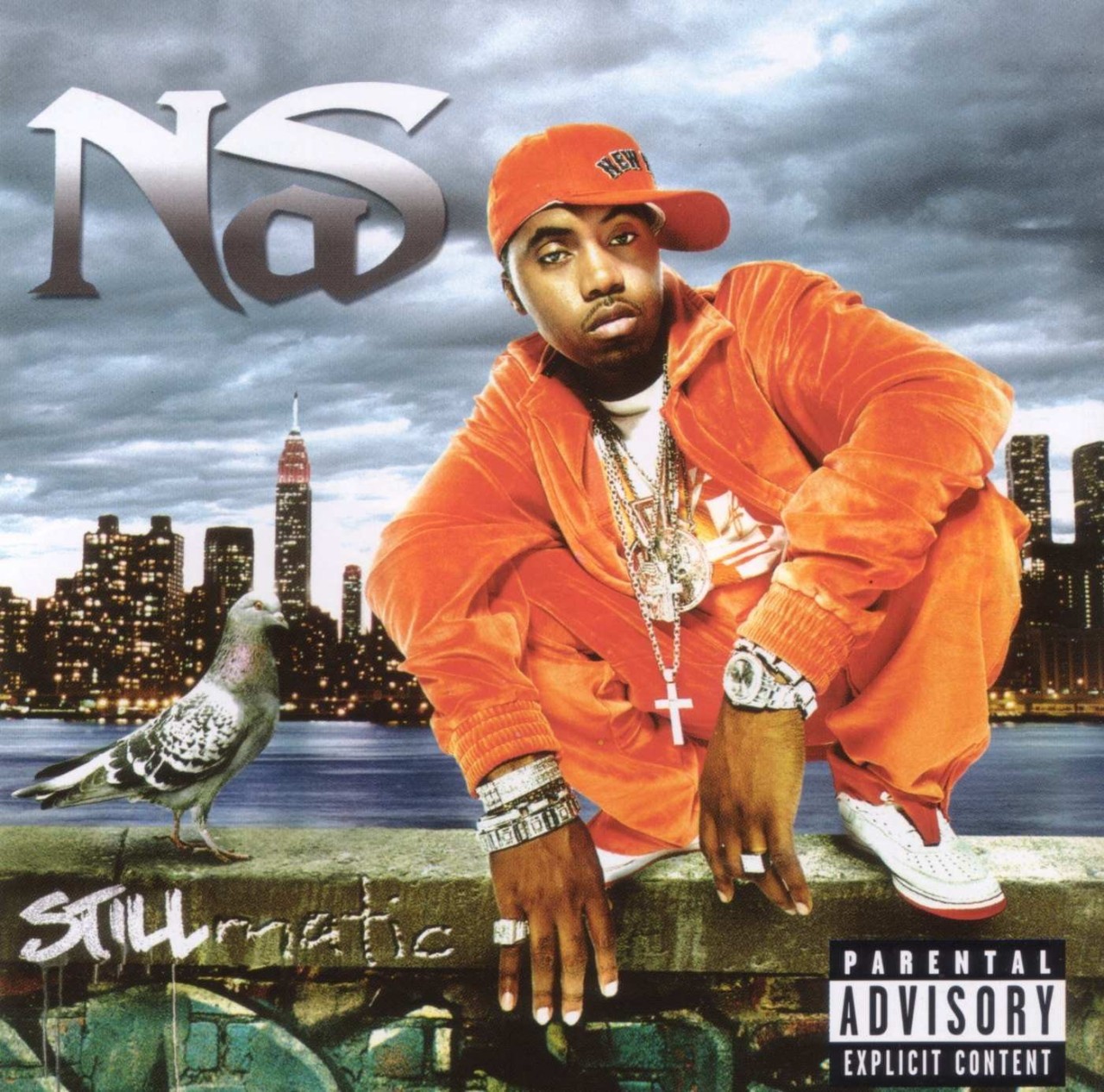 Nas’s albums cover by release order:1. ILLmatic (1994)2. It Was Written (1996)3.