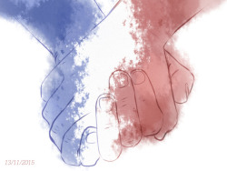 lucilequiquempois:  Pray for Paris 