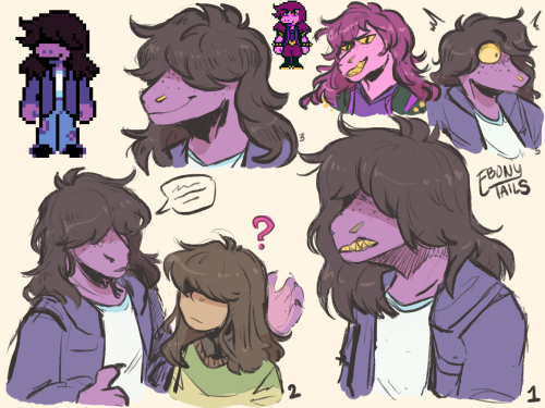 ebonytails:Susie sketch page because she deserves it