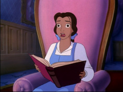 misschrisdaae:  sopranish:  sassandcrass:  we’ve all been there, Belle.  She just found the wrong fan fiction.  She just realized she’s IN the wrong fanfiction.  What really happened 