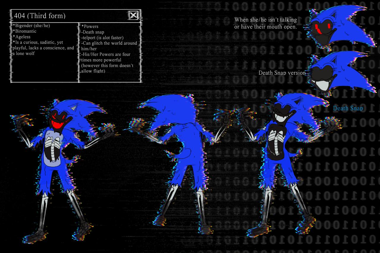 Redrawn exe using the new 'VS. Metal Sonic' Sonic sprite : r/SonicEXE