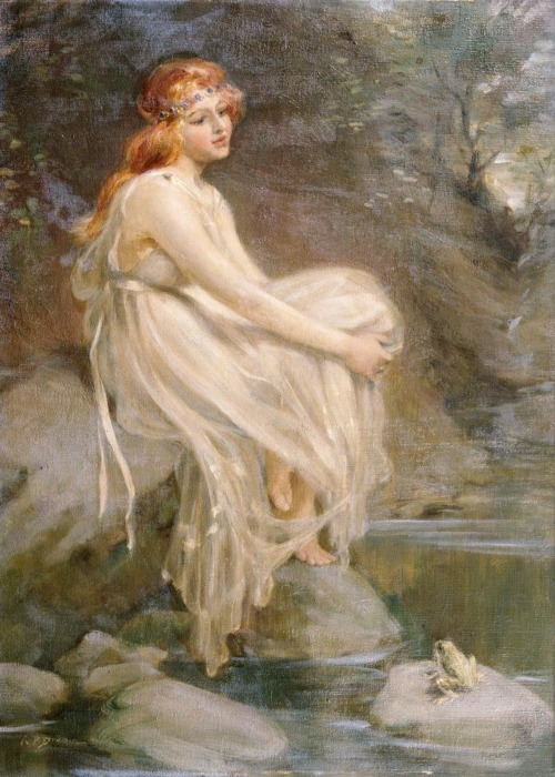 silenceforthesoul: Arthur Percy Dixon (1884-1917) - The Princess and The Frog