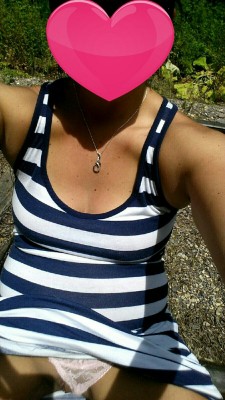 Thewife97:  Stopped On Some Side Road Stripped Down And Just Played With My Pussy