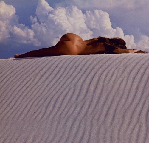 Unknown model for Playboy US, February 1988 by Lucien Clergue