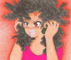 fyblackwomenart:  Rage Face by rahas3