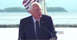 fullten:  betaruga:  canisfamiliaris:  The Press Is Ignoring Bernie SandersOn May 26, Sen. Bernie Sanders hosted his first major campaign rally since announcing his presidential candidacy last month. Staged on the banks of Lake Champlain in his hometown