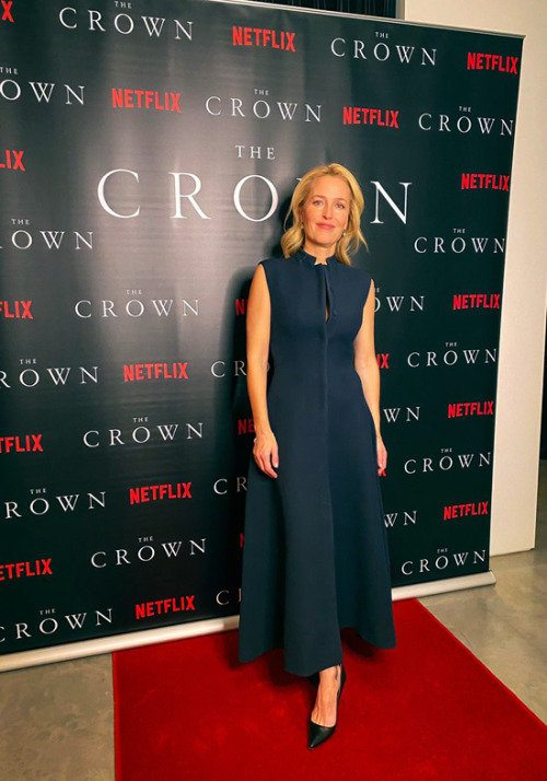 Best Dressed on the Red Carpet 2020 168/366Gillian Anderson wore Christian Dior at Netflix ‘The Crow