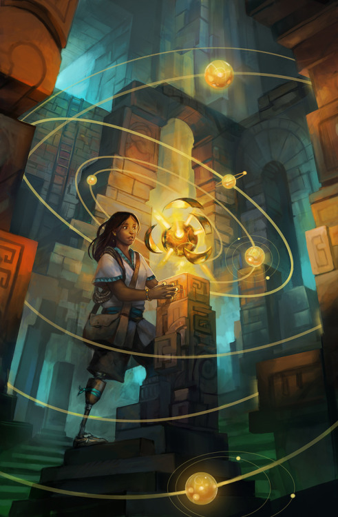 juliedillon: One more update for today: This is a piece I did for Crossed Genres’ CG Magazine 