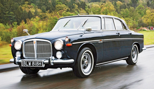 carsthatnevermadeitetc:  Rover 3.5 Litre Coupé, 1969. The P5B took advantage of Rover’s licensing of the ex-Buick (the “B” in P5B) 215ci Alloy V8 to create a sporting final version of the David Bache-designed executive saloon that had launched