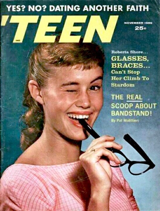 Roberta Shore / TEEN magazine, November 1959