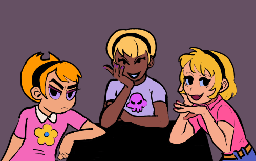 grfld101:Headband wearing blondes who use their curse for themselves