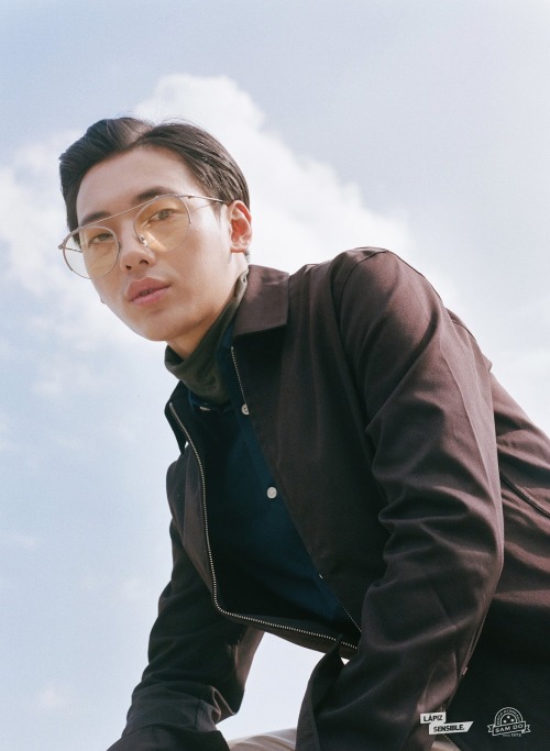 soym8:lapiz sensible f/w 2016, shon min ho