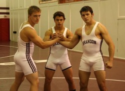 wrestlerbulge:  wrestlerbulge:  More Wrestler Bulges and Singlets HERE :P  More STRAIGHT GUYS Here! Follow!