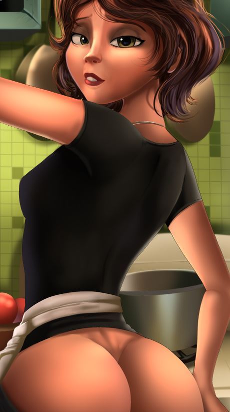 shadbase:  Aunt Cass showing some ass! The sexy aunt from the Big Hero 6 trailer,