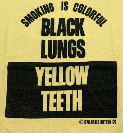 vympr:anti-smoking t-shirts (found on ebay)