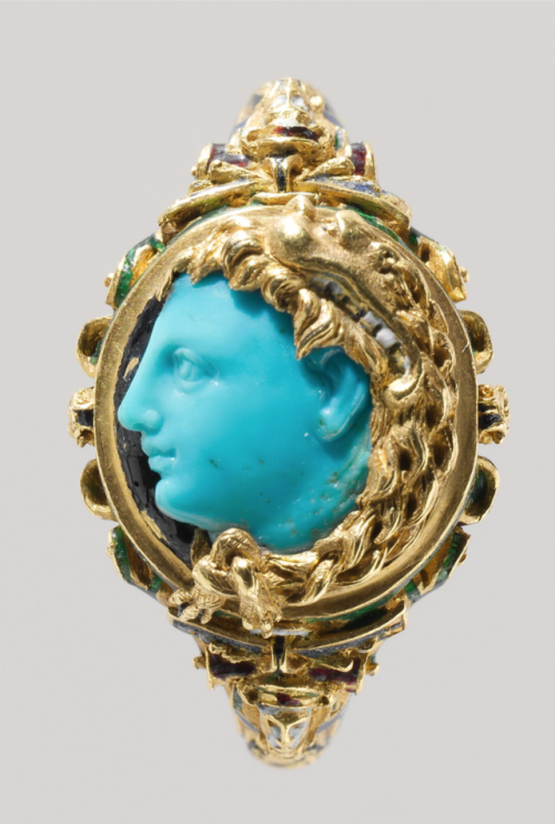 Cameo: early Hellenistic 4th century B.C. / Alexander the Great (?)Ring: mid-16th century, probably 