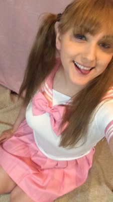 kinkyhippieprincess:  See more of this cute schoolgirl on Snapchat! | Message me for details to join please keep caption intact!~ thank you! 