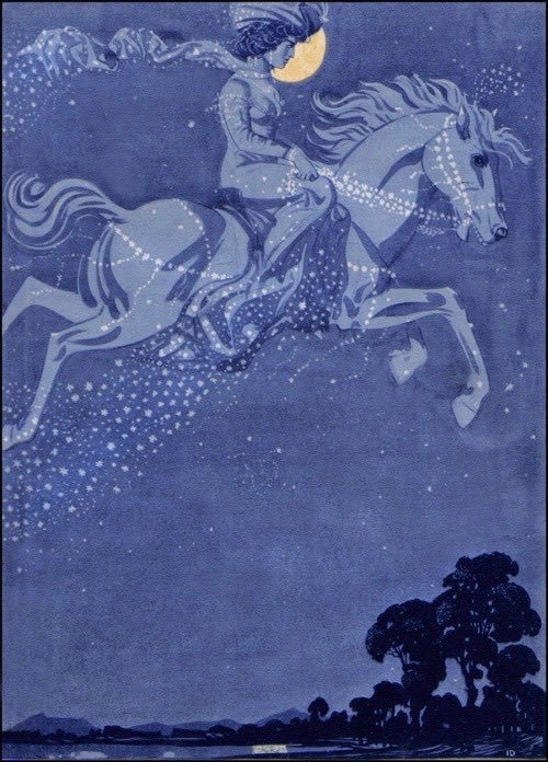'The Sleepwalker' By Julius Diez, 1917.
