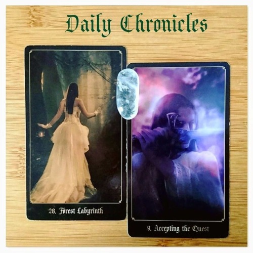 #dailychronicles for October 5th. If you’ve been considering which path to pursue recently the