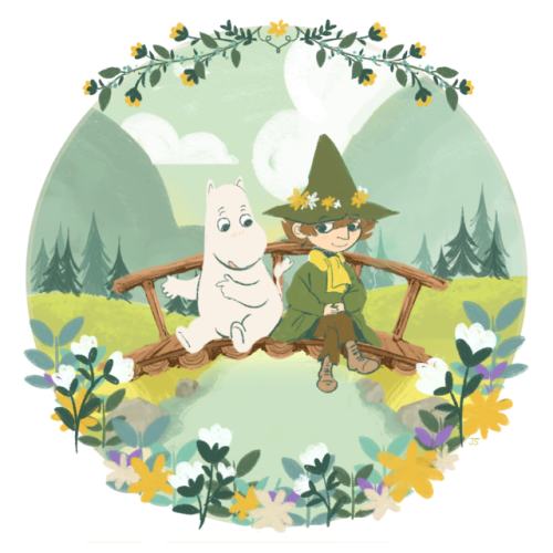 stargazingbee:welcome to moominvalley ☀️