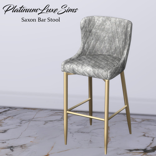 Saxon Bar Stool[DOWNLOAD]• Patreon - Free!*Patron requested conversion*