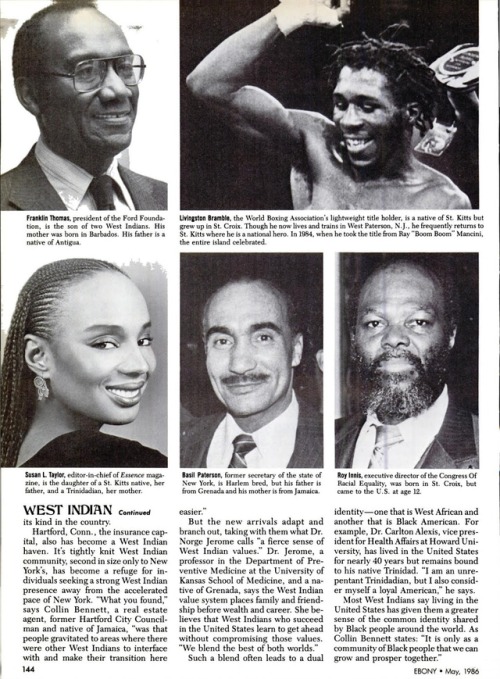 kinofhim: “the west indian influence: caribbean blacks enrich life in the u.s. w. their a