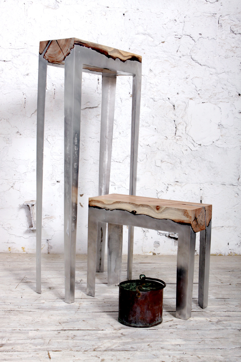 southerngirlk:  homelimag:   Wood Casting Furniture by Hilla Sharmia   Molten