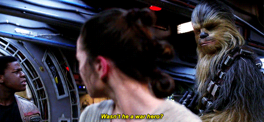 limnaia: bonkai-diaries:   #never 4get that rey was excited to meet han because of