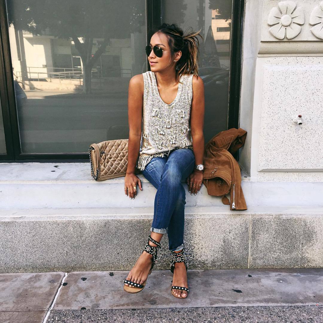 thecovetedmuse:  LA girl. 😎 (at Met Lofts in Los Angeles, CA)
