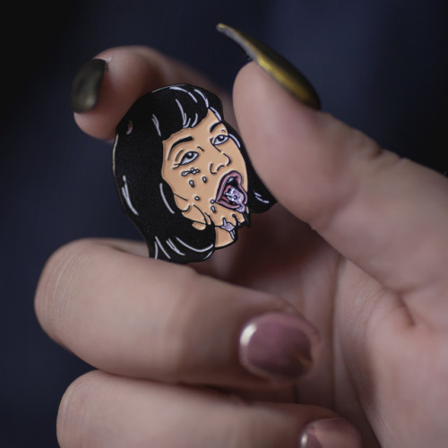 Hey babes! My glitter jizz pins are now available online for you to acquire! I only have 100 so get 