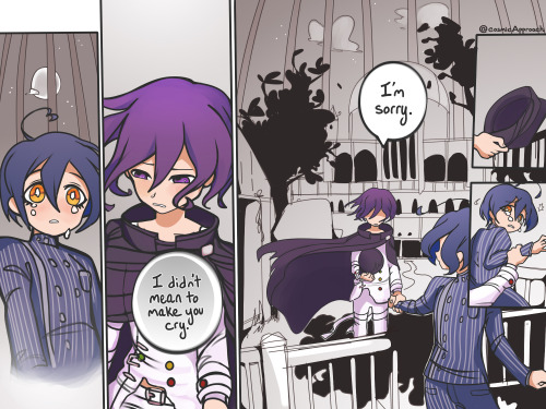 cosmicapproachart: 地縛少年花子くん x 最王 “oh I get it! saihara-chan, you’re disappointed because it wasn’t a