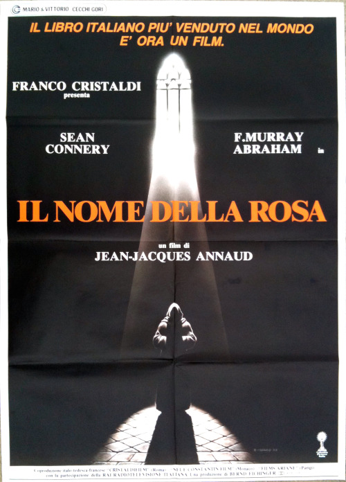 welcometoitalia: The Name of the Rose (Italian: Il nome della rosa) is a 1986 film directed by Jean-