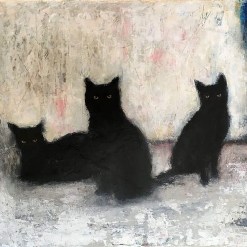 happyheidi:Black cats in paintings 🐈‍⬛ porn pictures