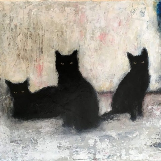 Porn photo happyheidi:Black cats in paintings 🐈‍⬛