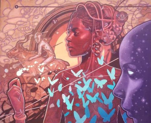 supersonicart:Joshua Mays.Stunning paintings and illustrations by artist Joshua Mays.  The Oakl