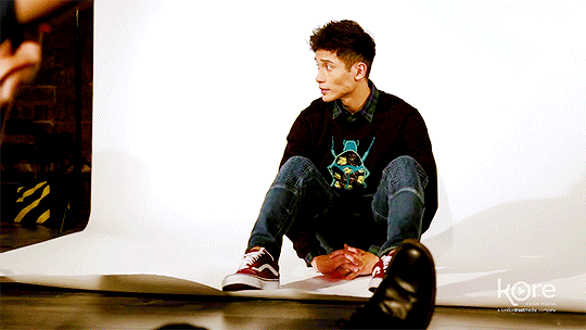 thegoodplacefans:    Manny Jacinto’s October 2018 KORE Photoshoot - Behind the