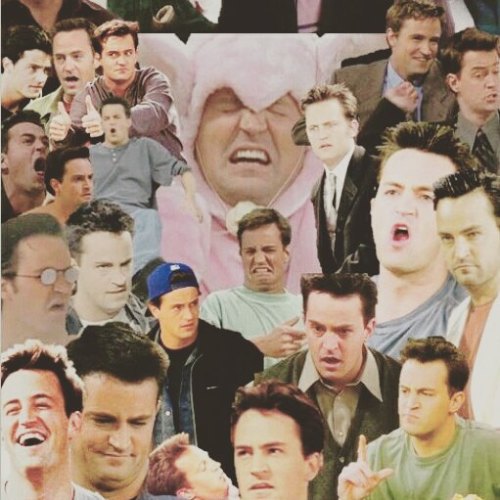 The many faces of Chandler Bing. Easily most favorite TV character of all times