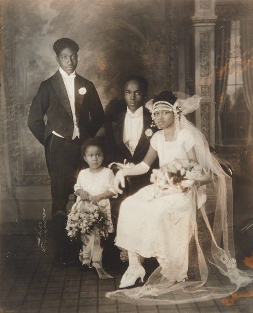 Vintage Wedding Portrays by James Van Der ZeeUntitled (Wedding Party) (1923) Wedding Portrait (1923)