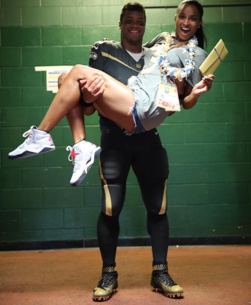 yin-meets-yang:  mediumbighead:  love is so beautiful ❤️  Congrats Ciara & Russell.  They are SO precious