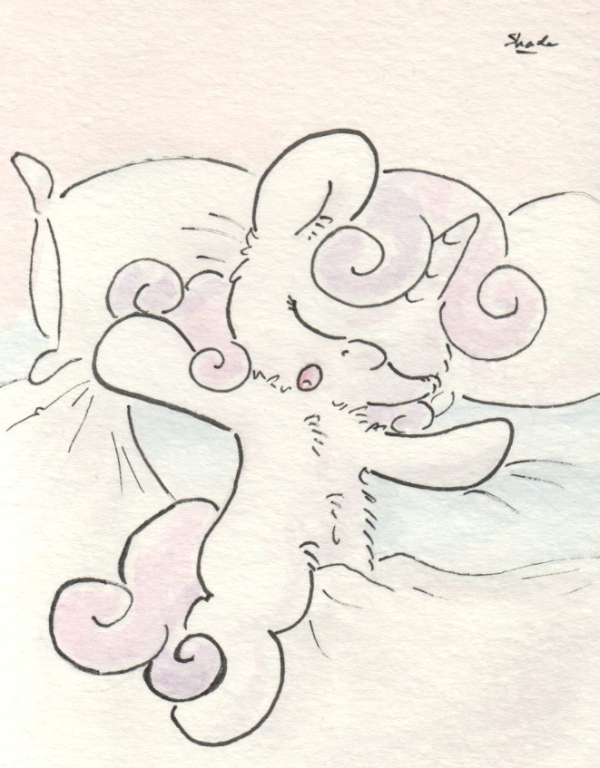 slightlyshade:  Shhh! She’s taking a nap!  &lt;3!