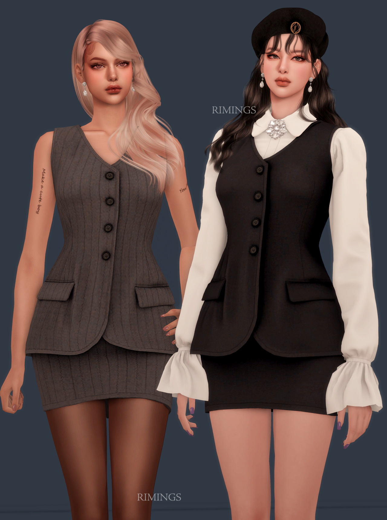 QICC - Tia Hair - The Sims 4 Create a Sim - CurseForge