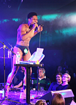 malecelebunderwear:  If anything good came out of Hairspray live abortion it was that it introduced to Mr. Sykes here