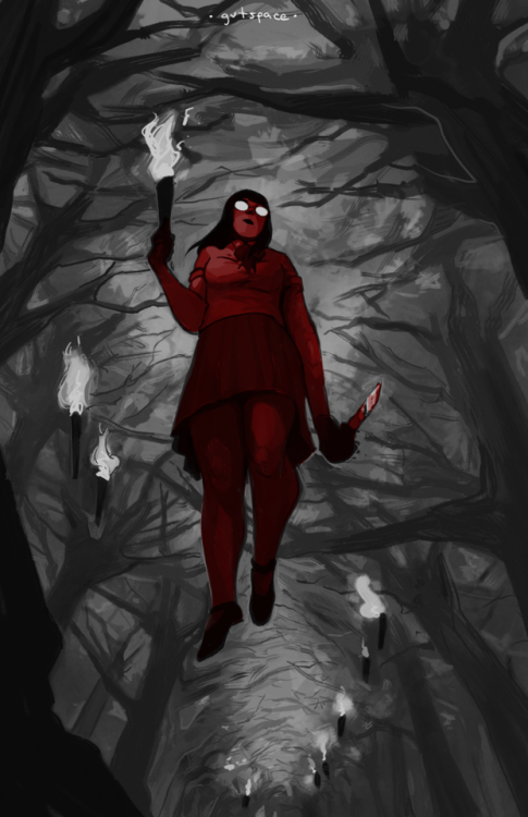 Spooktober 2018 day 5- It wasn’t hers at first, but no one denied Kiyoko after that. Sequence 