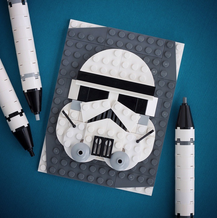 geekmythology:  Lego portraits of pop-culture favorites. via The Mary Sue. 